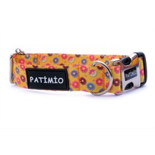 Patimio Donuts Köpek Boyun ve Gezdirme Tasma Seti