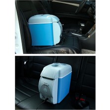 Mini Araba Buzdolabı Taşınabilir Elektrik Soğutucu Kutusu Isıtıcı Açık Seyahat 7.5