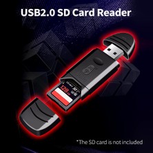 Kawau C299 Usb2.0 Taşınabilir Kart Okuyucu Desteği