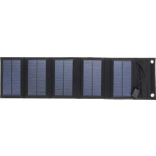 KKmoon 5V 15W USB Solar Şarj Cihazı Taşınabilir Güneş Pili