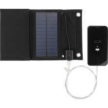 KKmoon 5V 15W USB Solar Şarj Cihazı Taşınabilir Güneş Pili