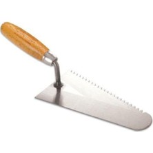 Dekor 375 Tuğla Malası Beyaz Ahşap Sap 22 cm