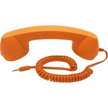 Retro Telefon Ahizesi 3.5mm Klasik Mini iPhone iPad Cep Telefonları Için Pembe(Yurt Dışından)