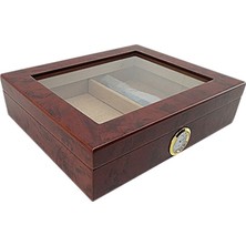 Three Beans Cedar Ahşap Puro Seyahat Nemlendirici Higrometre Puro Humidor Sigaren Kutusu ile Taşınabilir Puro Kılıfı Taşınabilir Puro Kılıf | Puro Aksesuarları - (Yurt Dışından)