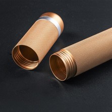 Three Beans Cep Puro Tüp Mini Purolar Neme Kutusu Taşınabilir Açık Seyahat Tek Puro Tüp Tutucu Gadget | Puro Aksesuarları - (Yurt Dışından)