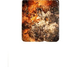 Şeker Portakalım Dekoratif Figürlü Doğal Taş Gider Kapağı Banyo Süsü Tekli 10 x 10 cm