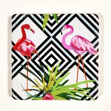 Şeker Portakalım Dekoratif Figürlü Doğal Taş Gider Kapağı Banyo Süsü Tekli 10 x 10 cm