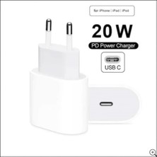 Worldway Iphone 20W 12/12 Pro Max Hızlı Şarj Aleti Seti 20W Adaptör + Usb-C Kablo