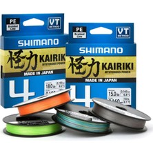 SHIMANO Kairiki Yeni Seri 8x Mantis Green 150M Ip Misina (Made In Japan)