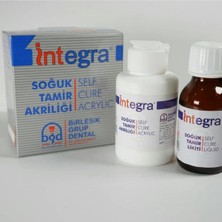 Cokleas Beyaz Renk Diş Hekimliği Fakültesi Öğrencileri Için Soğuk Tamir Akriliği 80 gr Akrilik 50 ml Likit