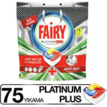 Fairy Platinum Plus Bulaşık Makinesi Deterjanı Tableti / Kapsülü 75 Yıkama Özel Seri