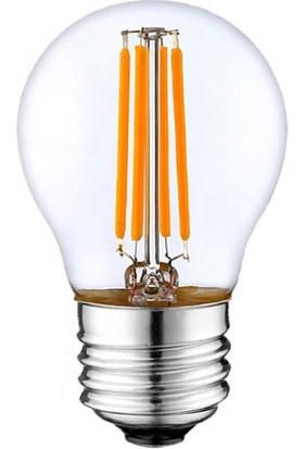 Led Bulb G-45 6500 K Beyaz Işik E-27 Duy Ti̇pi̇ 6 Watt LED Ampul