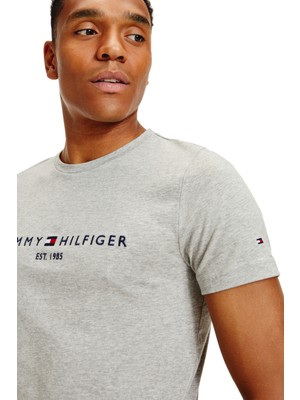 Tommy Hilfiger Core Tommy Logo Tee Erkek Tişört