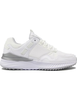 Pierre Cardin PC-31100 Beyaz Erkek Yüksek Taban Bağlı Spor Ayakkabı