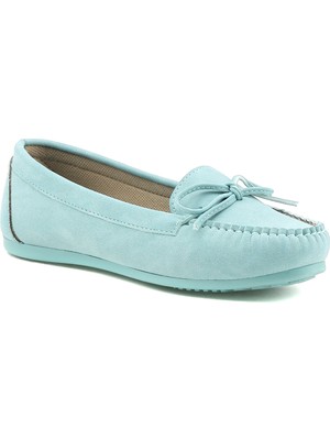 Miss F DS20054 2fx Mint Kadın Loafer Ayakkabı