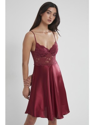 Pierre Cardin 627 Saten Gecelik