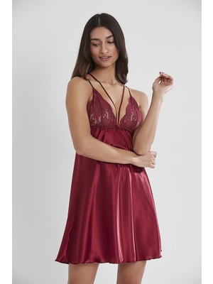 Pierre Cardin 640 Saten Gecelik