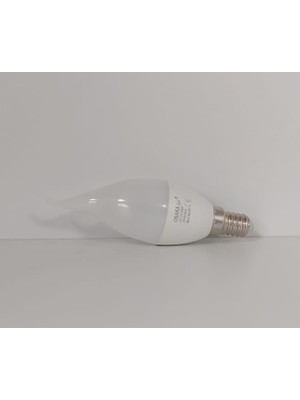 Osaka LED Kıvrık Mum Ampül E14 6W 230VOLT 540LM 6500K Beyaz LED018