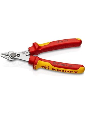 Knipex 78 06 125 Elektronikçi Tip 1000V Inox Yan Keski