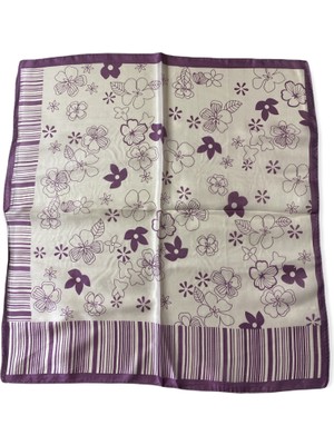 Turkish Silk Store Desenli Ipek Bandana Fular