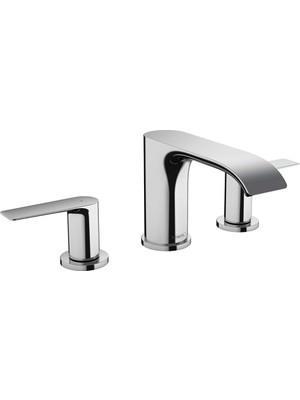 Hansgrohe Vivenis 3 Delikli Lavabo Bataryası Gider Seti Dahil 75033000