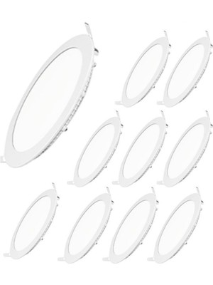 Hero 6 W LED Panel Beyaz 10LU  Eko Paket
