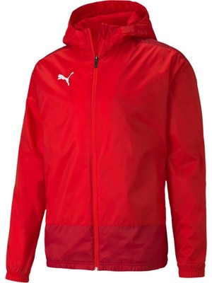 Puma Teamgoal 23 Training Rain Jacket Erkek Futbol Antrenman Yağmurluk 65655901 Kırmızı