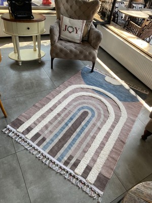 Halımax Just Yeni Nesil Yıkanabilir Kabartmalı Dokuma Taban Kilim 04 80 x 150 cm.