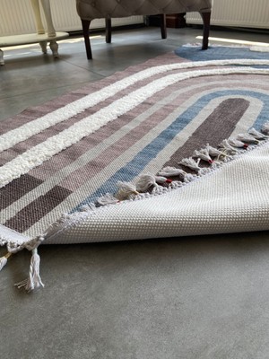 Halımax Just Yeni Nesil Yıkanabilir Kabartmalı Dokuma Taban Kilim 04 80 x 150 cm.