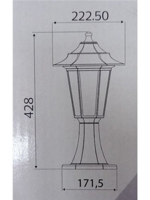 Mutlusan Bahçe Armatürü Set Üstü