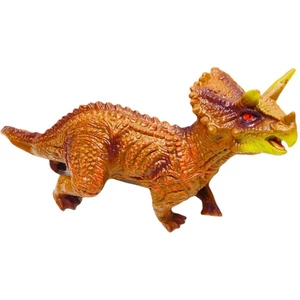 PopŞeker Oyuncak Dinozor Styracosaurus Sesli Soft Yumuşak 30CM.