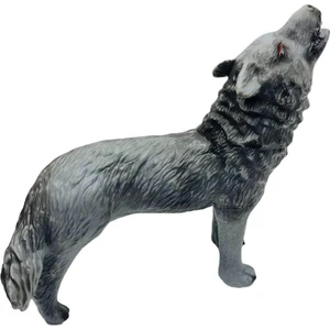 PopŞeker Oyuncak Kurt Figürü Soft Yumuşak Plastik 20CM.