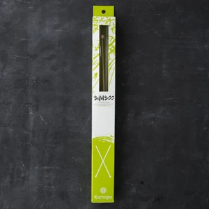 Bamboo 33 cm 3 mm Ahşap Japon Örgü Şişi