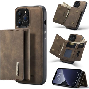Dg.ming M1 Apple iPhone 13 Pro Için Manyetik Arka Kapak  Coffee (Yurt Dışından)