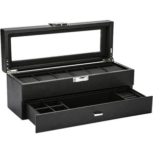 2-Tier Izle Kutusu Vitrin Organizatör Küpe Kolye Takı Depolama (Yurt Dışından)