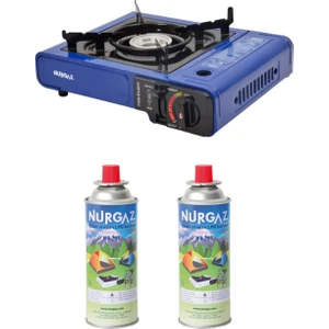 Ng 501 Tekli Portatif Ocak + 2 Adet Kartuş