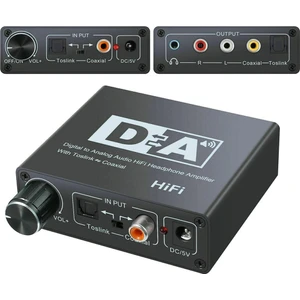 5074 Digital To Analog Dac Çevirici Dönüştürücü Ses Optik Adaptörü