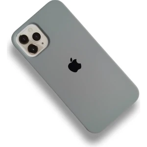 More Gsm iPhone 12 ve 12 Pro Uyumlu Lansman Içi Kadife Silikon Kılıf