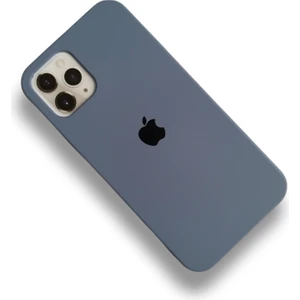 More Gsm iPhone 12 ve 12 Pro Uyumlu Lansman Içi Kadife Silikon Kılıf