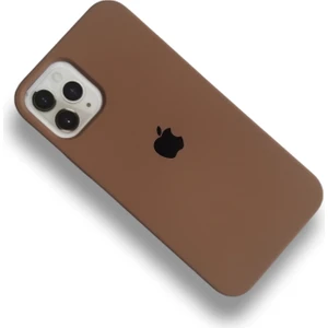 More Gsm iPhone 12 ve 12 Pro Uyumlu Lansman Içi Kadife Silikon Kılıf