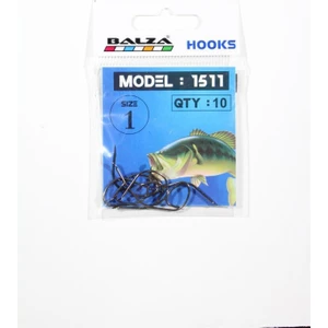 1511 Black Nikel Cırcle Iğne  10 Lu Paket
