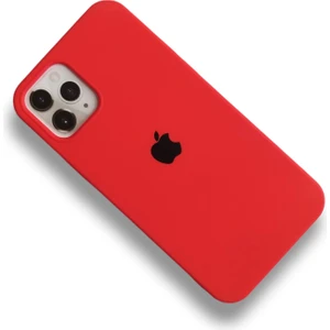 More Gsm iPhone 12 ve 12 Pro Uyumlu Lansman Içi Kadife Silikon Kılıf
