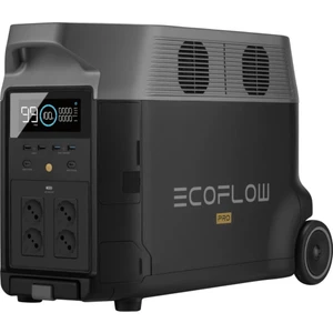 Delta Pro Taşınabilir Güç Kaynağı - 3600Wh Kapasite, 4x3600W (X-Boost 4500W) Çıkış Gücü, Ev, Karavan, Tekne ve Dış Mekan Kullanımı İçin LiFePO4 Bataryalı Solar Jeneratör