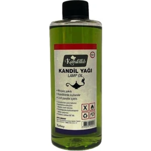 Yeşil Kandil Yağı Kokusuz Dumansız Iç Mekan Gaz Lambası Yakıtı 250 ml