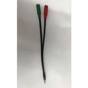 Q-A15 Audıo + Mıc To 3.5mm 15CM Kulaklık Çevirici