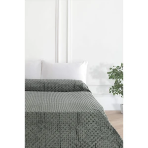 Pearl Tomurcuk Çift Kişilik Battaniye - Yeşil