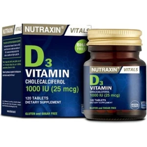 Vitamin Ve Mineral Takviyesi - D3 Vitamini 120 Tablet