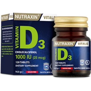 D3 Vitamin 120 Tablet-D Vitamin Takviyesi