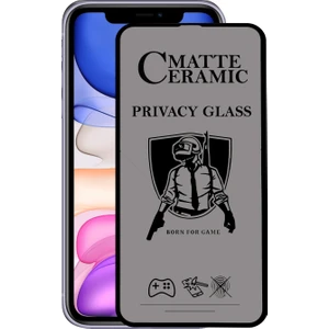 Kzy Apple iPhone 11 Tam Kaplayan Mat Seramik Nano Esnek Hayalet Ekran Koruyucu