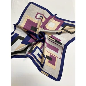 Turkish Silk Store Desenli Ipek Bandana Fular